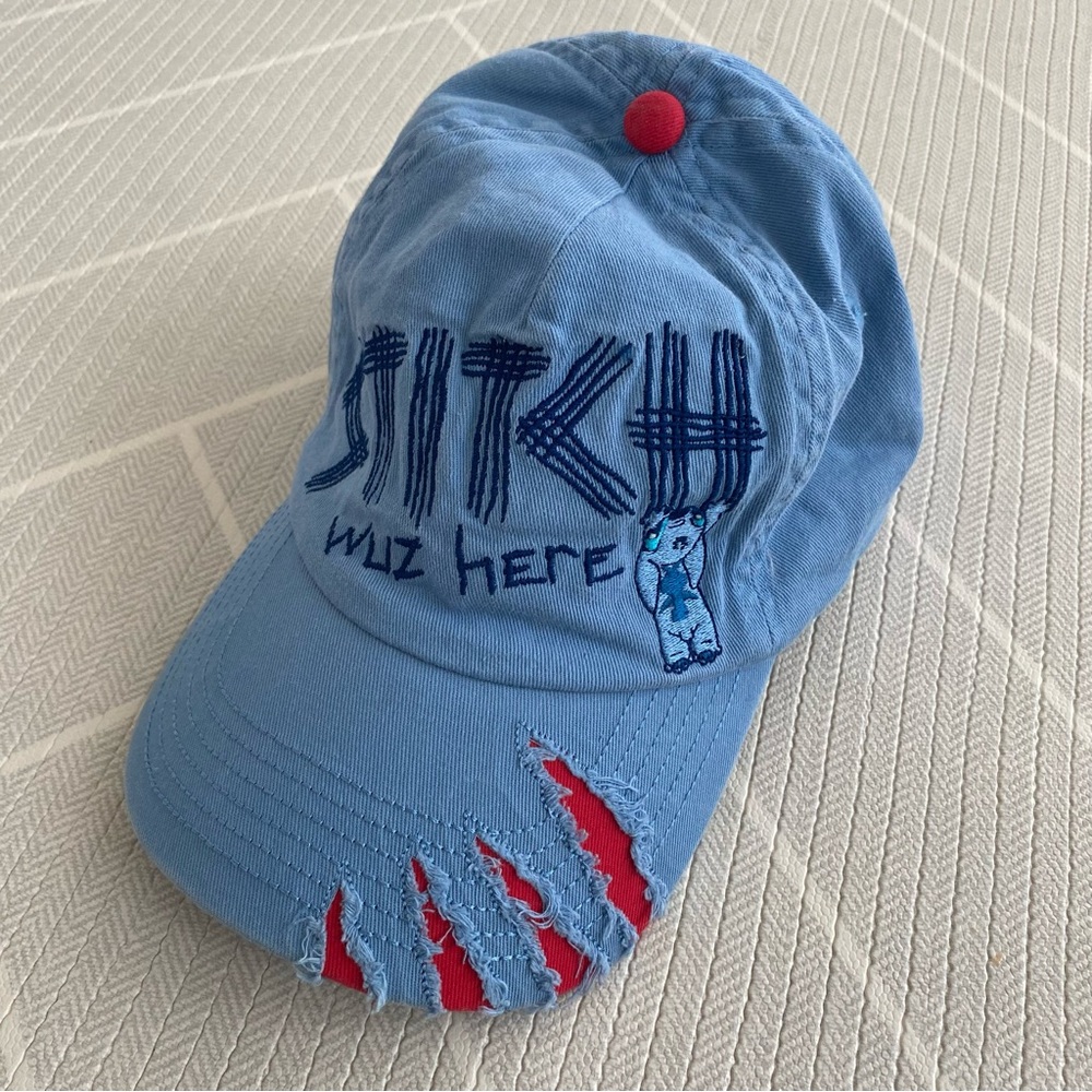 Disney Park Blue Stitch Baseball Cap
